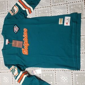 MITCHELL & NESS MIAMI DOLPHINS BOYS SHIRT
